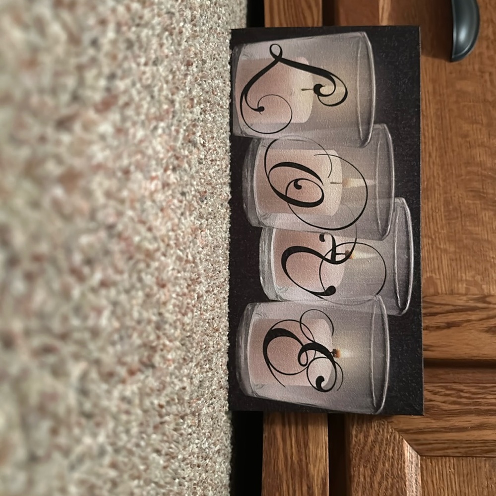 Love sign decor